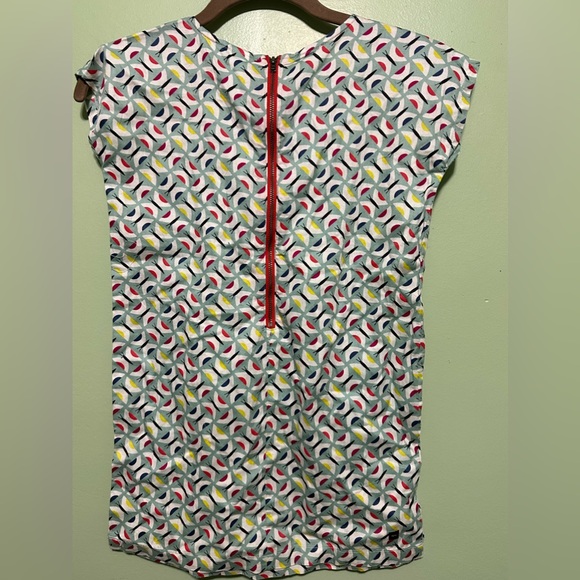 Tea collection Mondrian Butterflies girls size 7 dress with side pockets NWOT - Picture 7 of 7